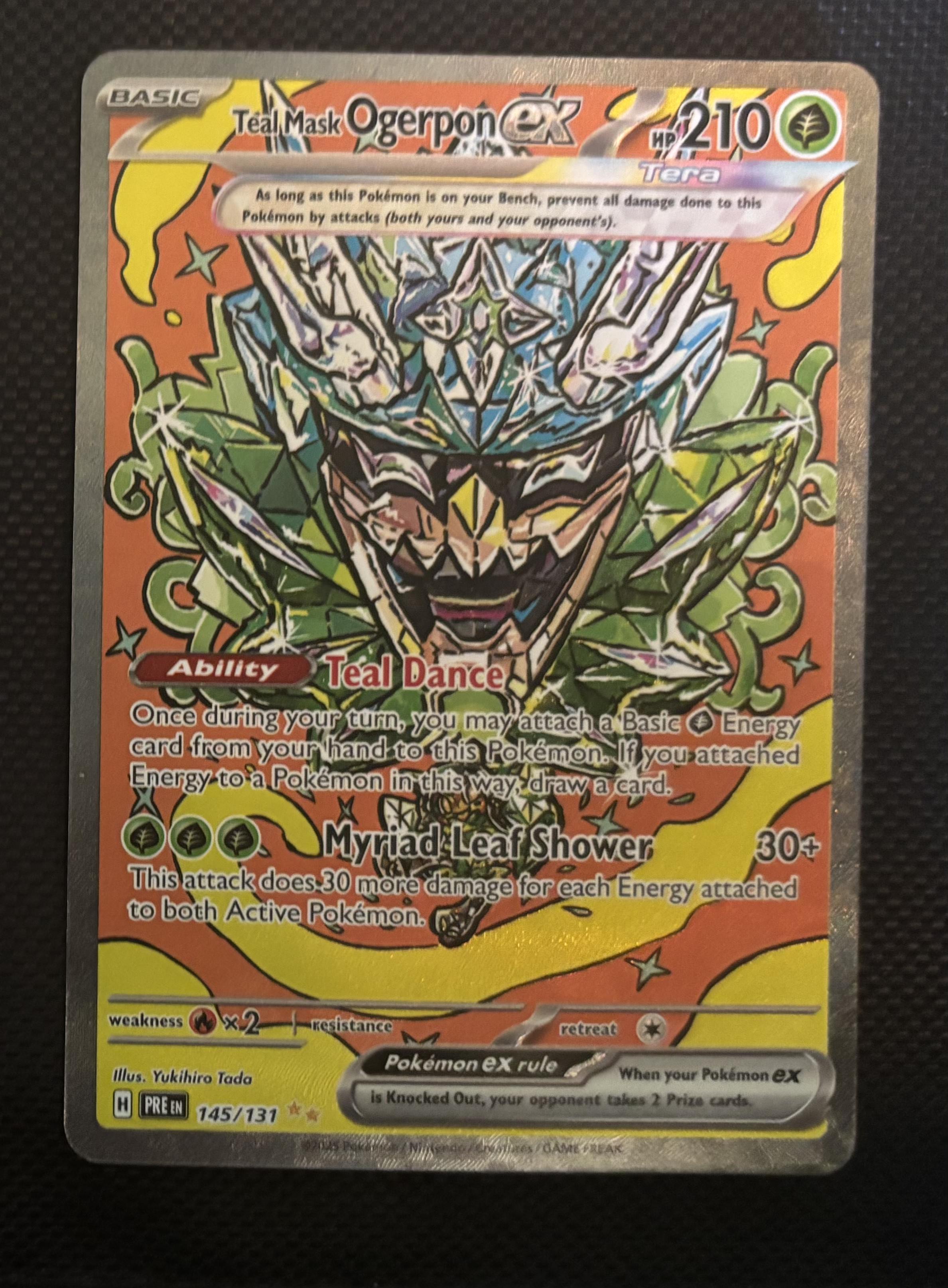Teal Mask Ogerpon EX view 1