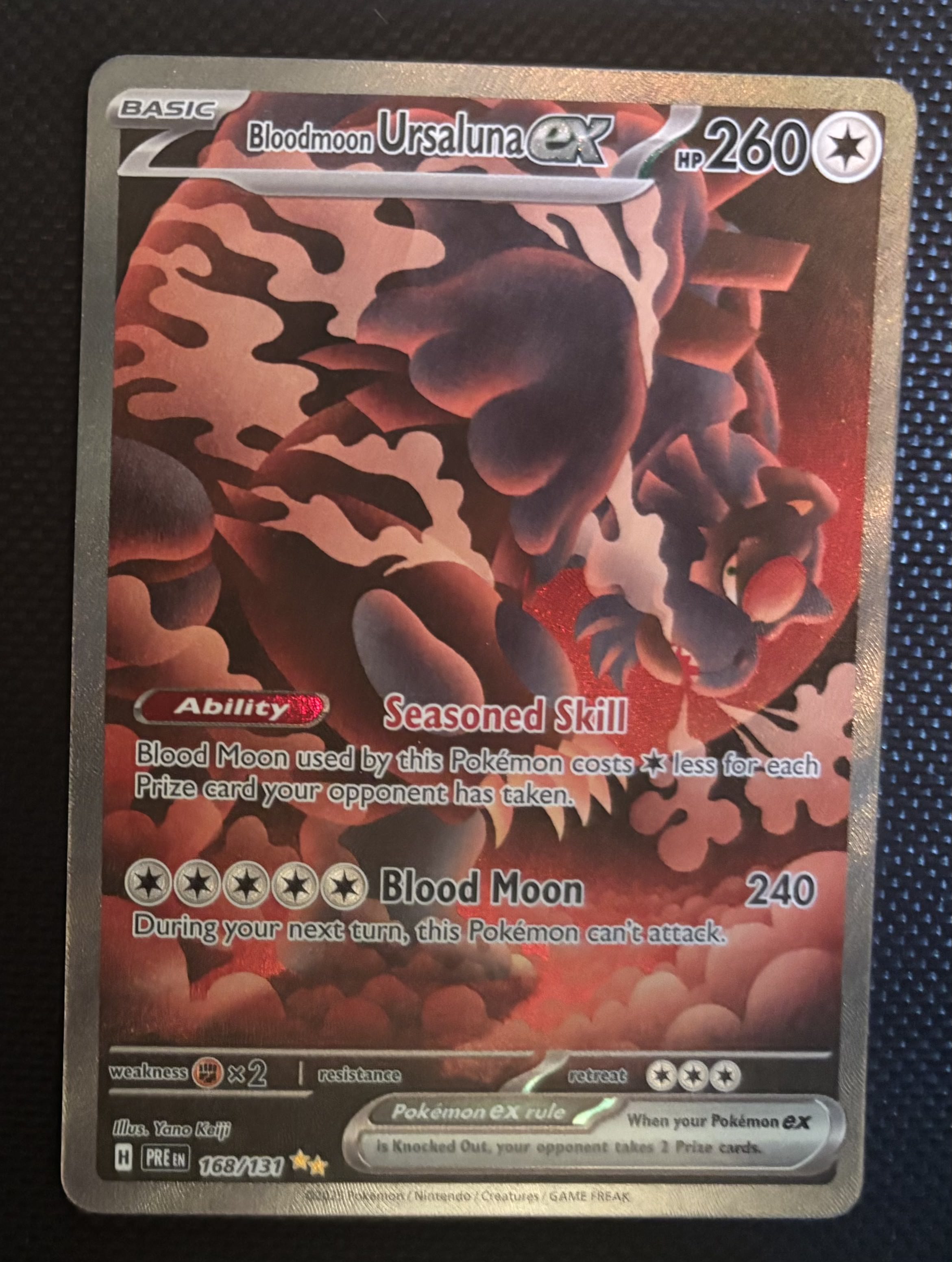 Blood Moon Ursaluna EX view 1