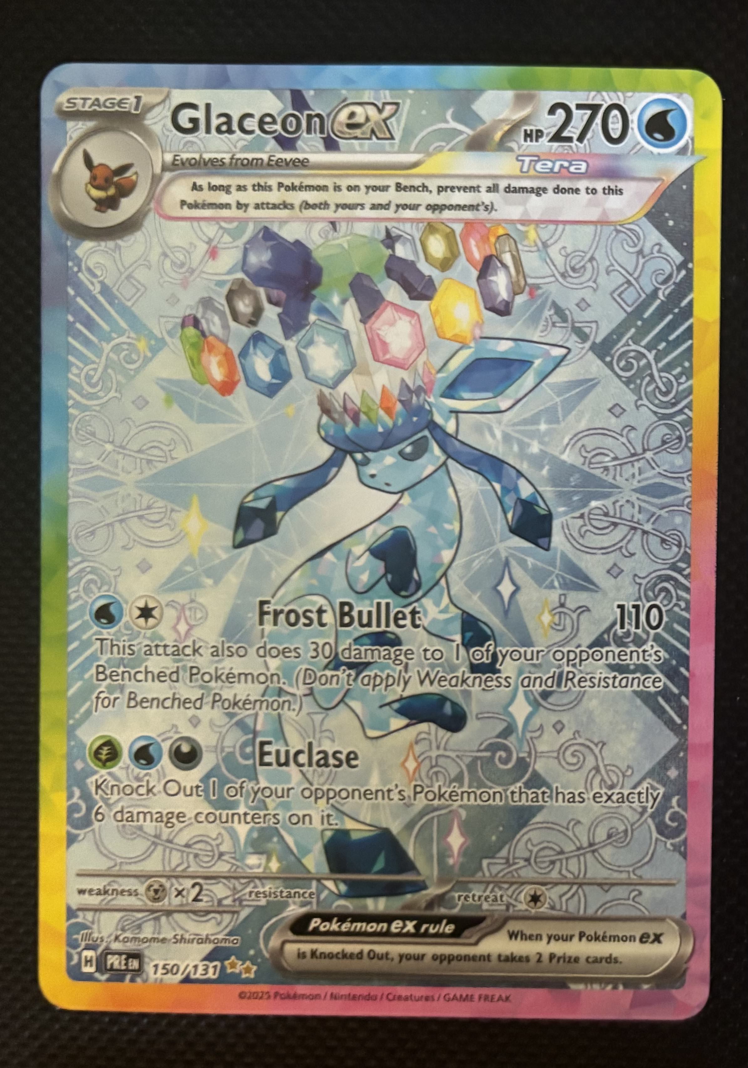 Glaceon EX view 1