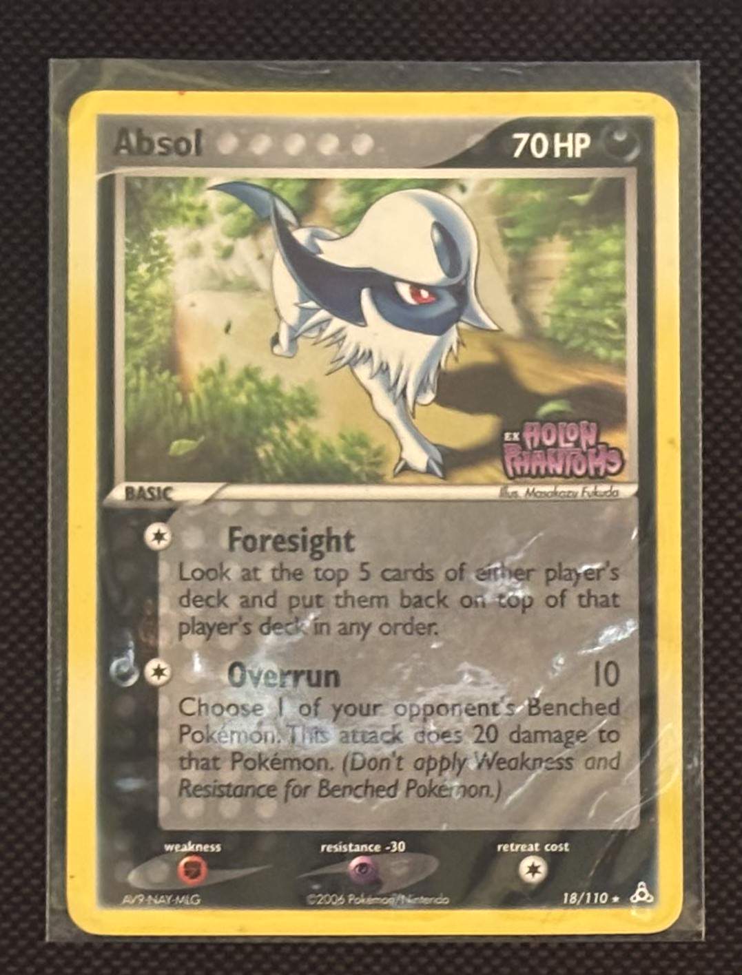 Absol (Stamped) (Reverse) #18 view 1