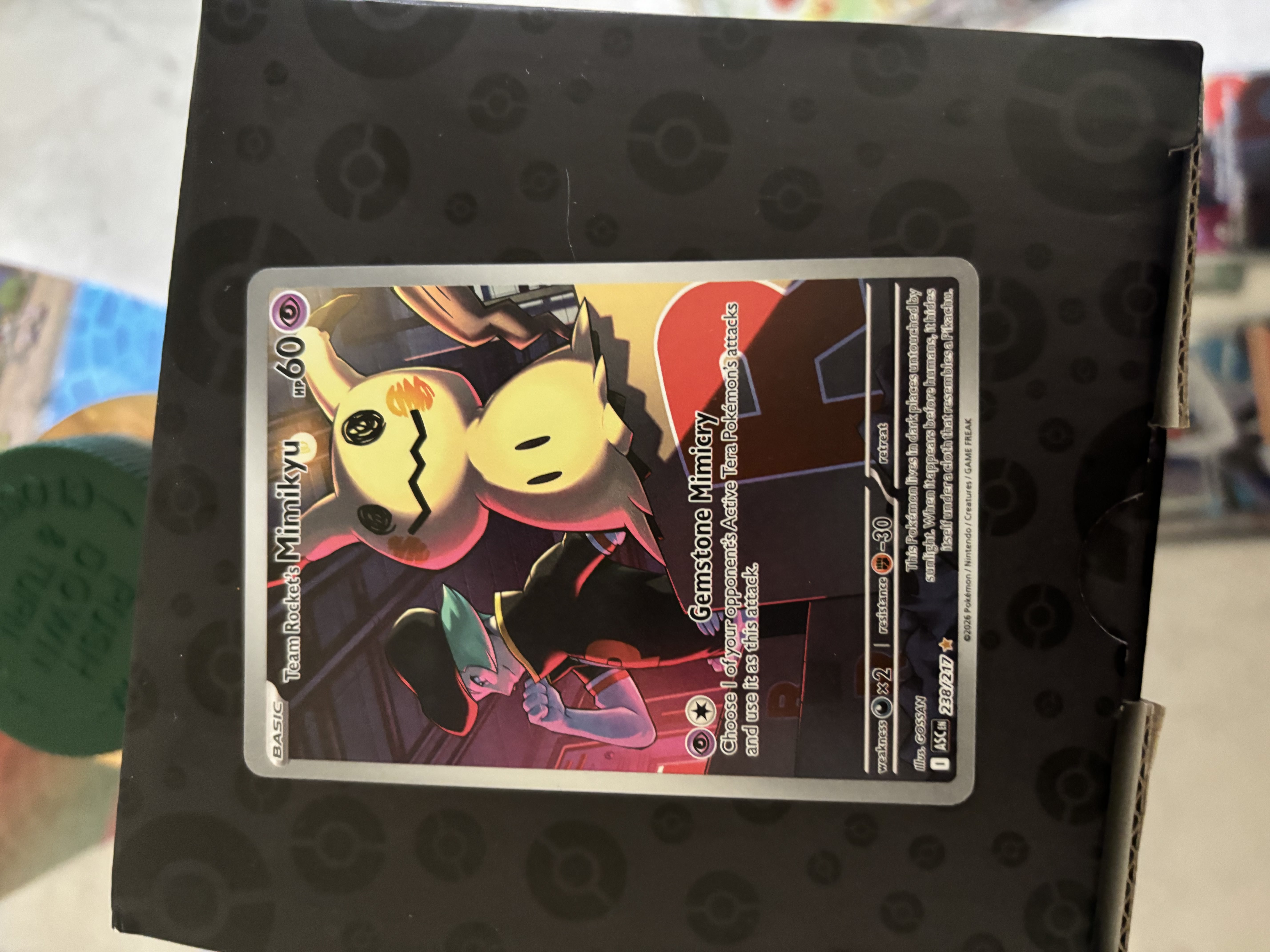 Team Rocket's Mimikyu view 1