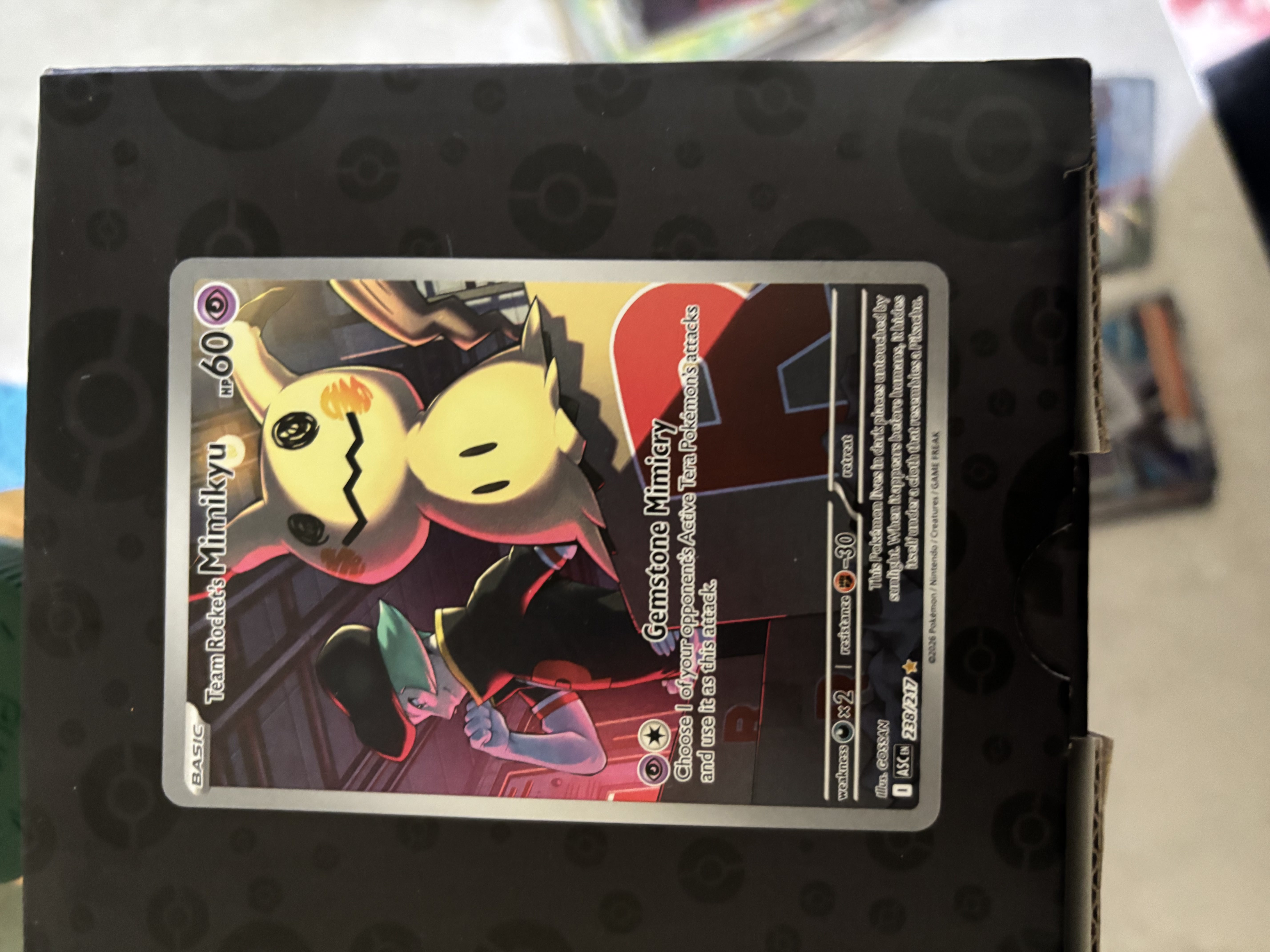 Team Rocket's Mimikyu view 2